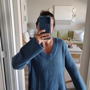 GAP Light Blue Knit Sweater